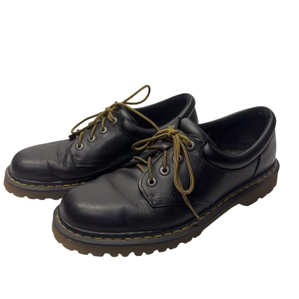 Dr Martens Graceland 3 Eye Black Leather Oxford Shoes Mens 12US 11 UK AW004